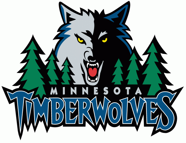 Minnesota Timberwolves 1996-2008 Primary Logo fabric transfer
